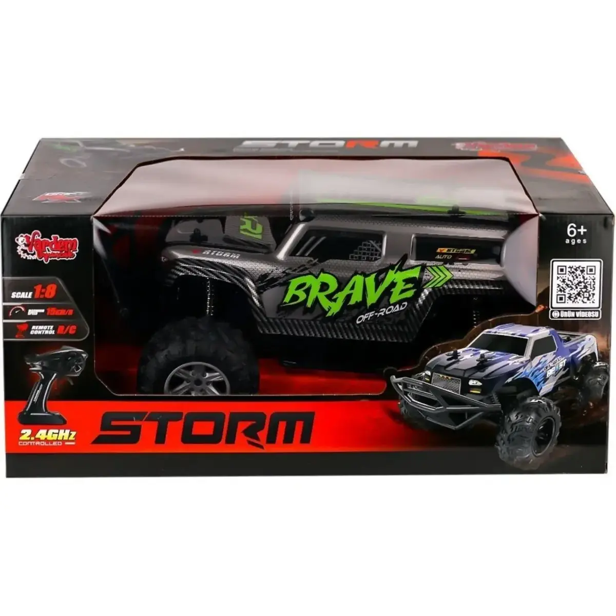 Vardem Uzaktan Kumandalı Full Fonksiyon Şarjlı 2,4G Storm 1:8 Jeep