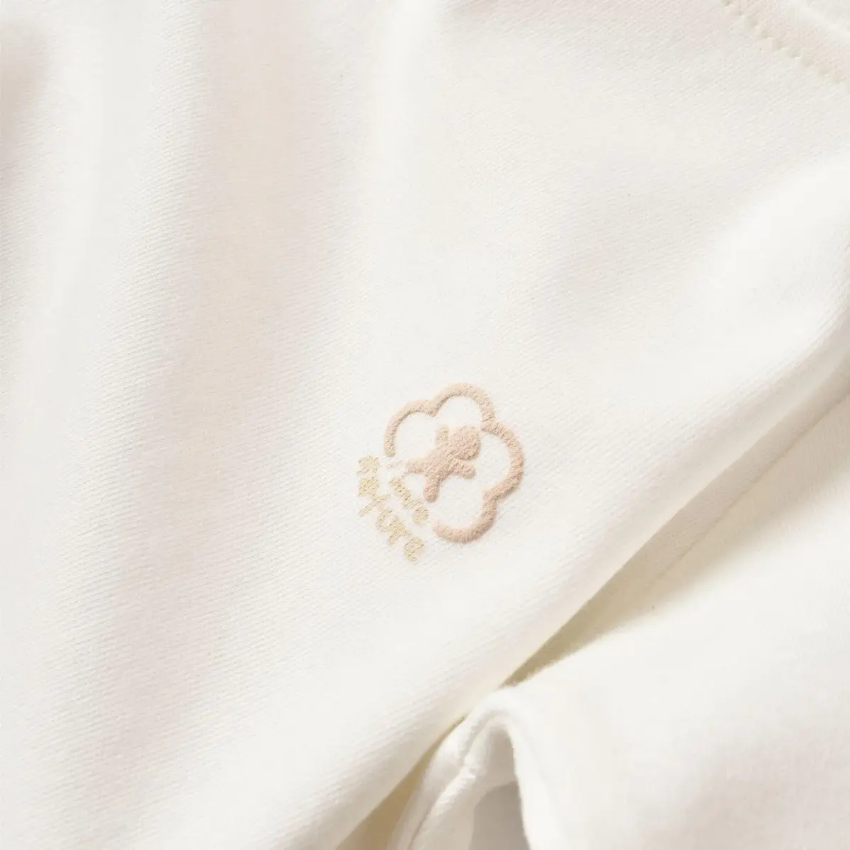 Bibaby Organik Sweatshirt Little Basic Ekru