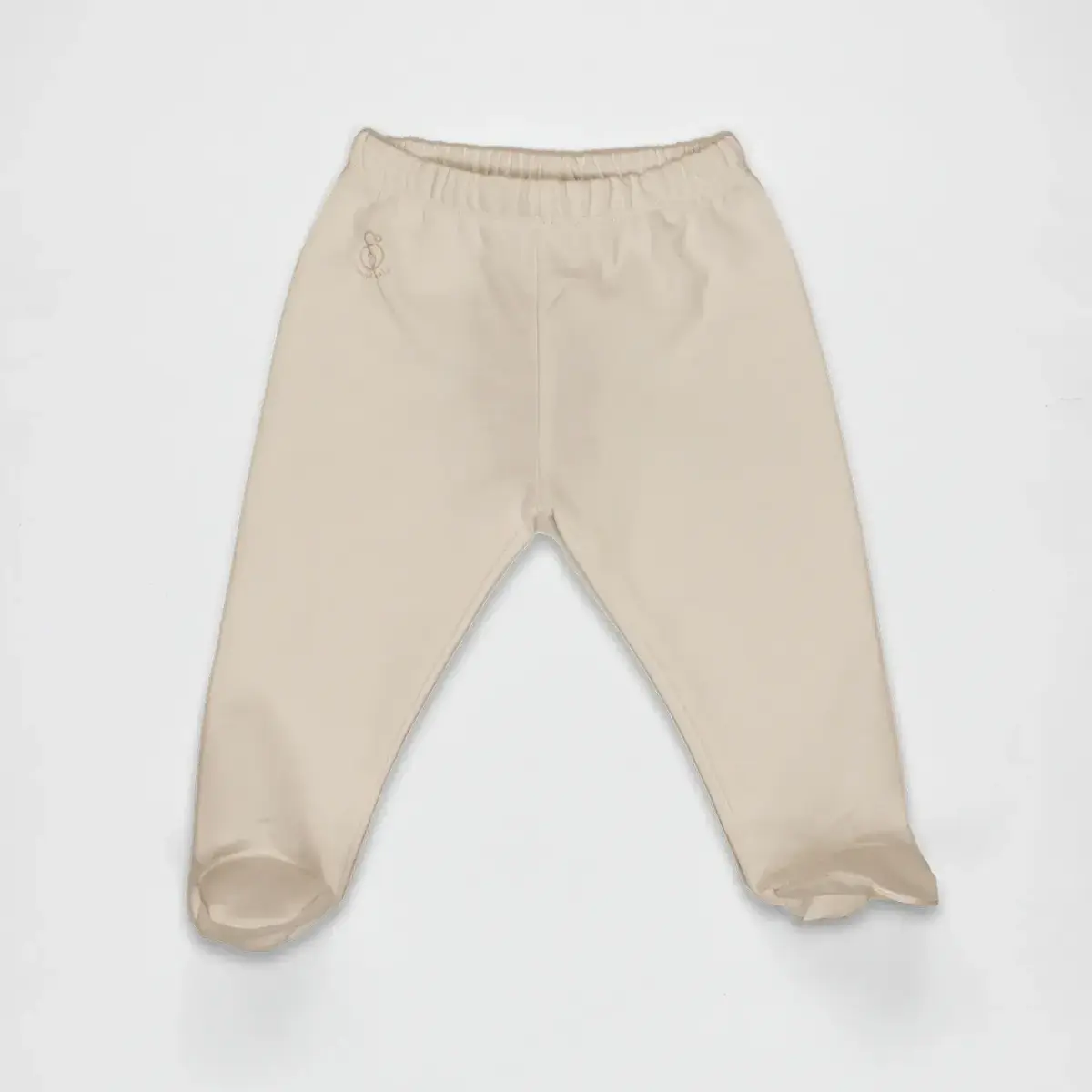 Bistyle Pantolon Patikli Natural Basic Style Bej