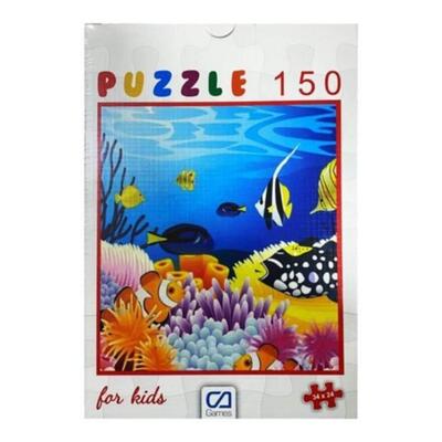 Ca Games Balıklar Puzzle 150 Parça