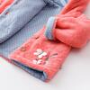 Bibaby Organik Hırka Wild Flowers Coral