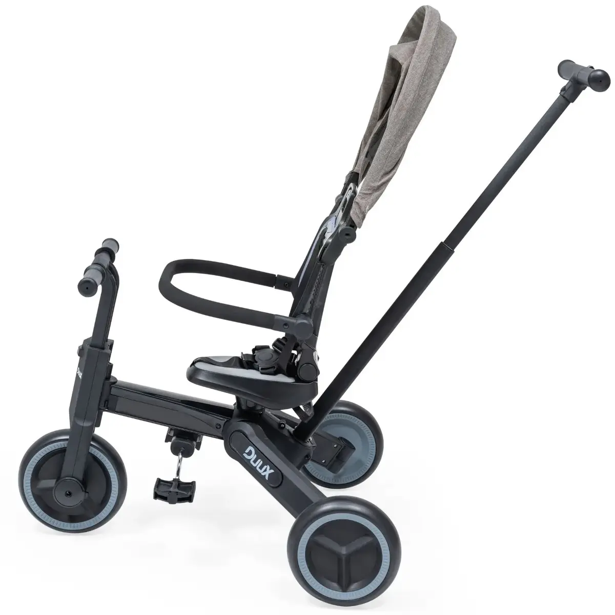 Duux Trike D56 7 in 1 Üç Tekerlekli Bisiklet Gri