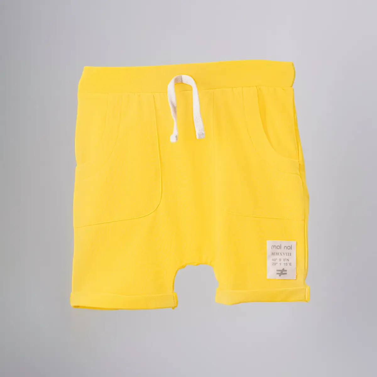Moi Noi Şort Cepli Sarı Moi Noi Şort Cepli Sarı