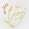 Bibaby Organik Pantolon Patiksiz Baby Racoon Vanilla Ice