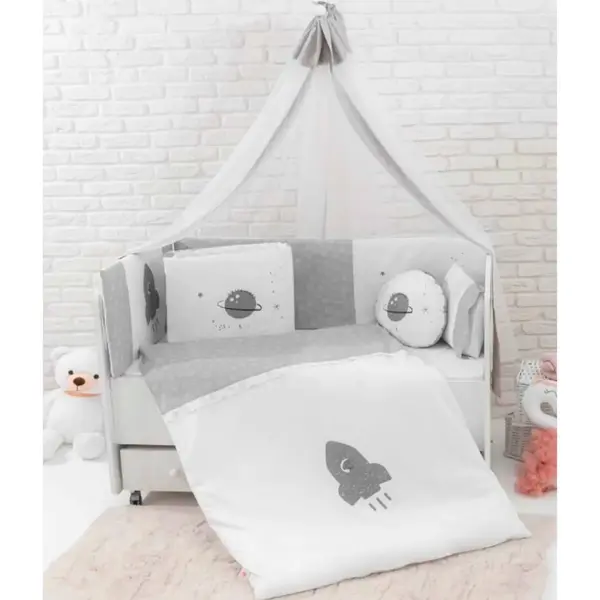 MomiShop Space Uyku Seti Gri