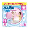 Molfix Külot Bebek Bezi 6 Beden Extra Large 58li Ultra Fırsat Paketi
