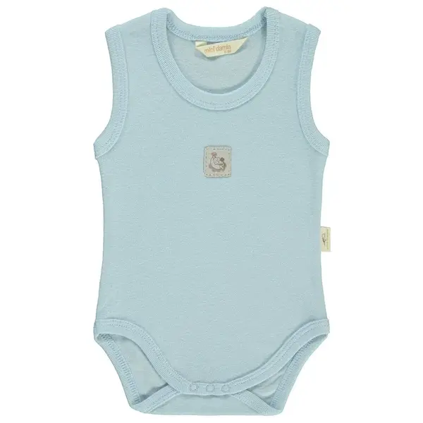 Mini Damla Body Askılı Armalı Mavi