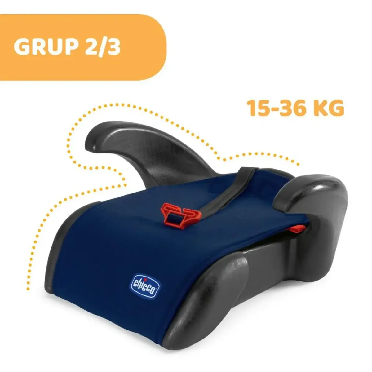 Chicco Quasar Plus Oto Koltuğu Yükseltici 15-36 Kg Astral