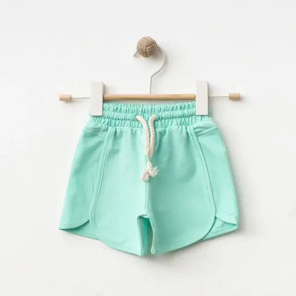 Winimo Şort Cepsiz Biyeli Mint