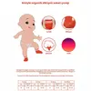 Bibaby Çorap Soket Bistyle 6lı Penye Çemberli Kırmızı - Beyaz