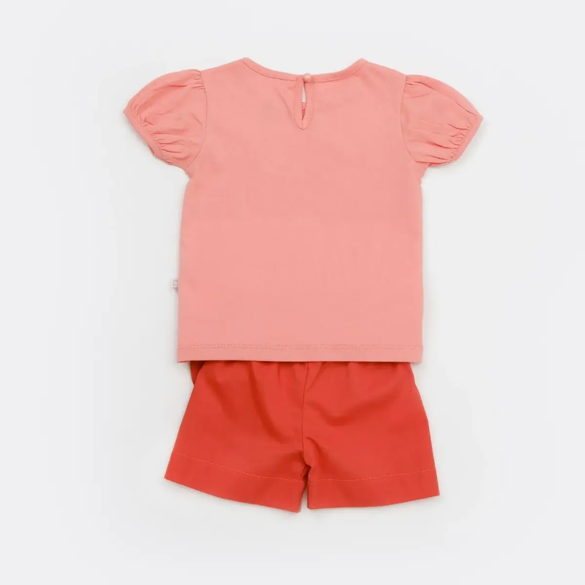 Bibaby 2li Takım Şortlu Berry Ice Cream Coral