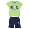 U.S. Polo 2li Takım T-Shirt Lime