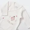 Bibaby Organik Zıbın Takımı Little Love Rose Dry