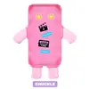 Crystal Hashtag Buddies Serisi Stretch Figür- Chuckle