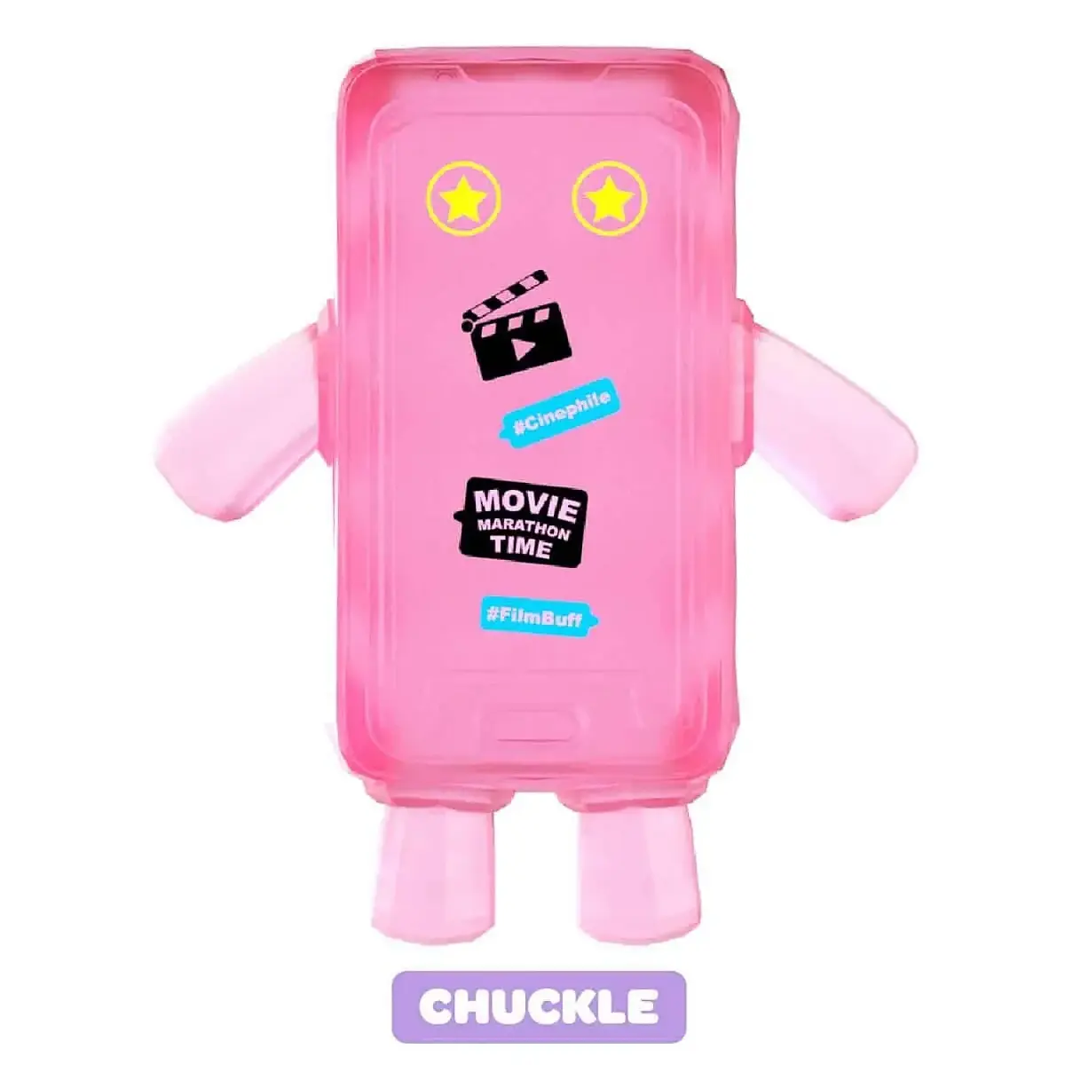 Crystal Hashtag Buddies Serisi Stretch Figür- Chuckle