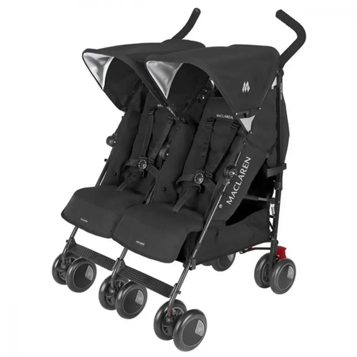 Maclaren Twin Techno İkiz Bebek Arabası Black