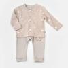 Bibaby Organik Pijama Takımı Curly Sheep Bej