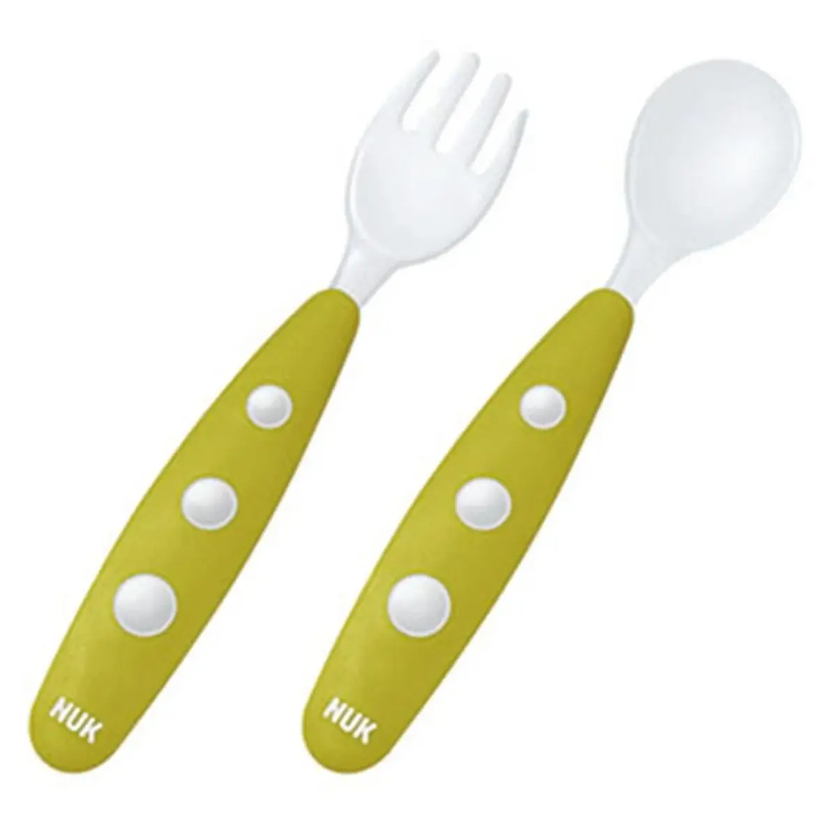 Nuk Mini Çatal Kaşık Seti Sarı Nuk Mini Çatal Kaşık Seti Sarı