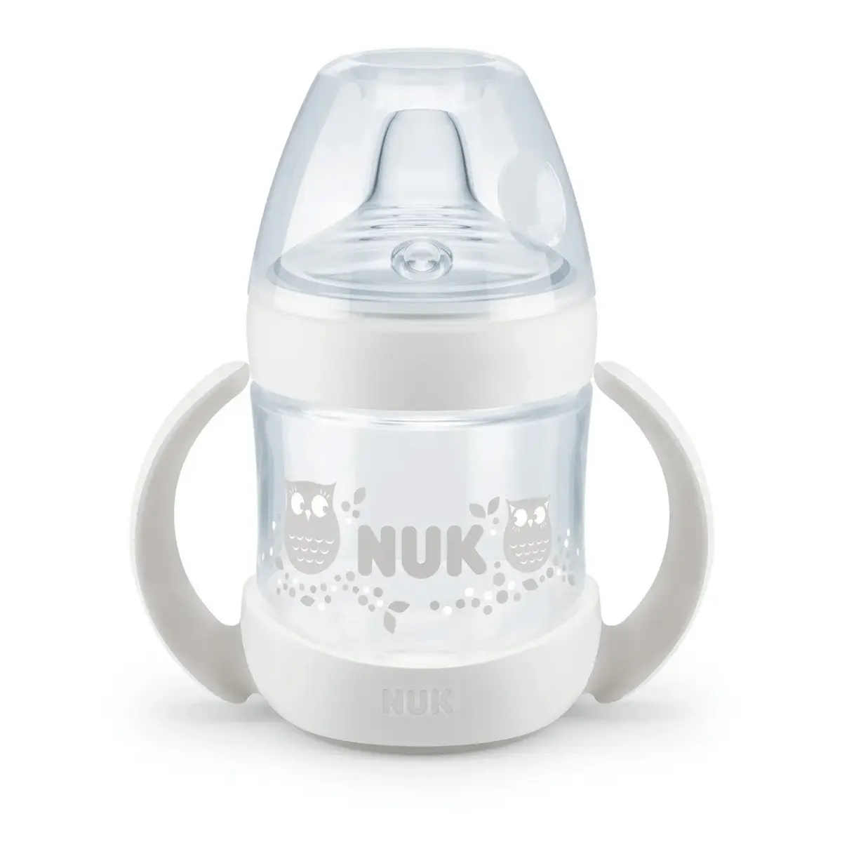 Nuk Nature Sense Learner Isı Göstergeli Alıştırma Bardağı 150 ml 6+ Ay Beyaz