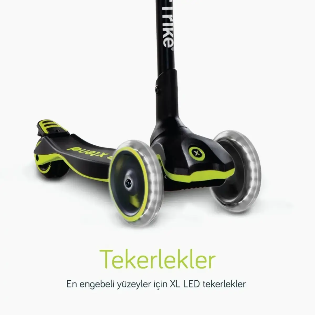 SmarTrike Xtend Büyüyebilen Ride On Scooter - Lime