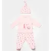 Bibaby Organik Külot 3lü Sweet Friends Pembe