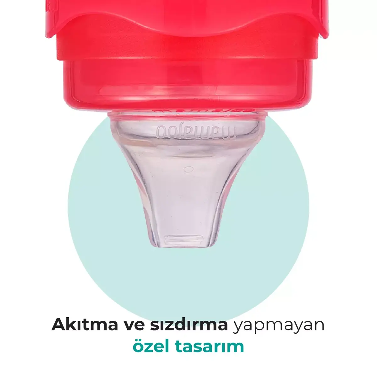 Mamajoo Kulplu Eğitici Bardak 160 ml Pembe