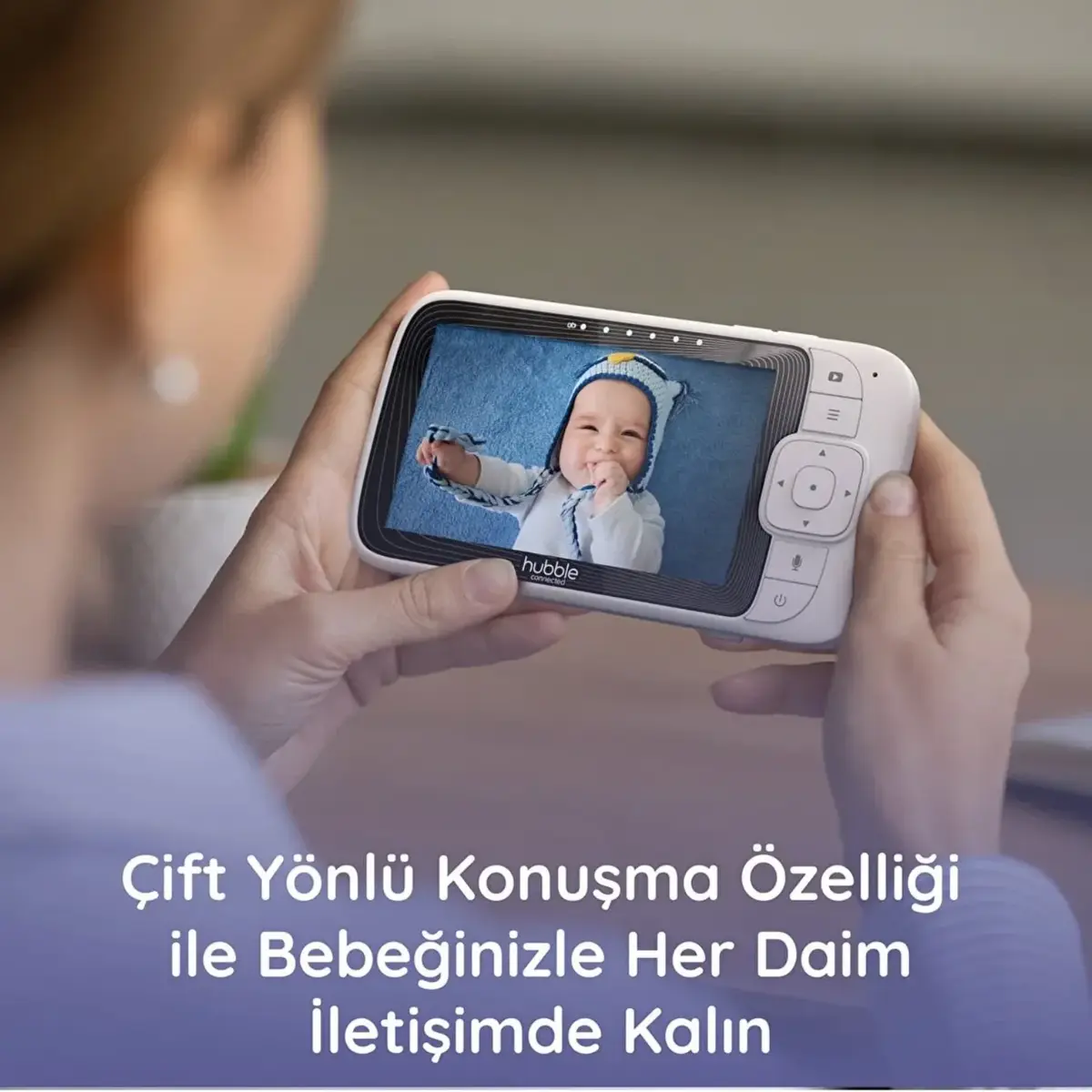 Hubble Nursery Pal Cloud  Wifi-Connect 5 inç Dijital Bebek Kamerası