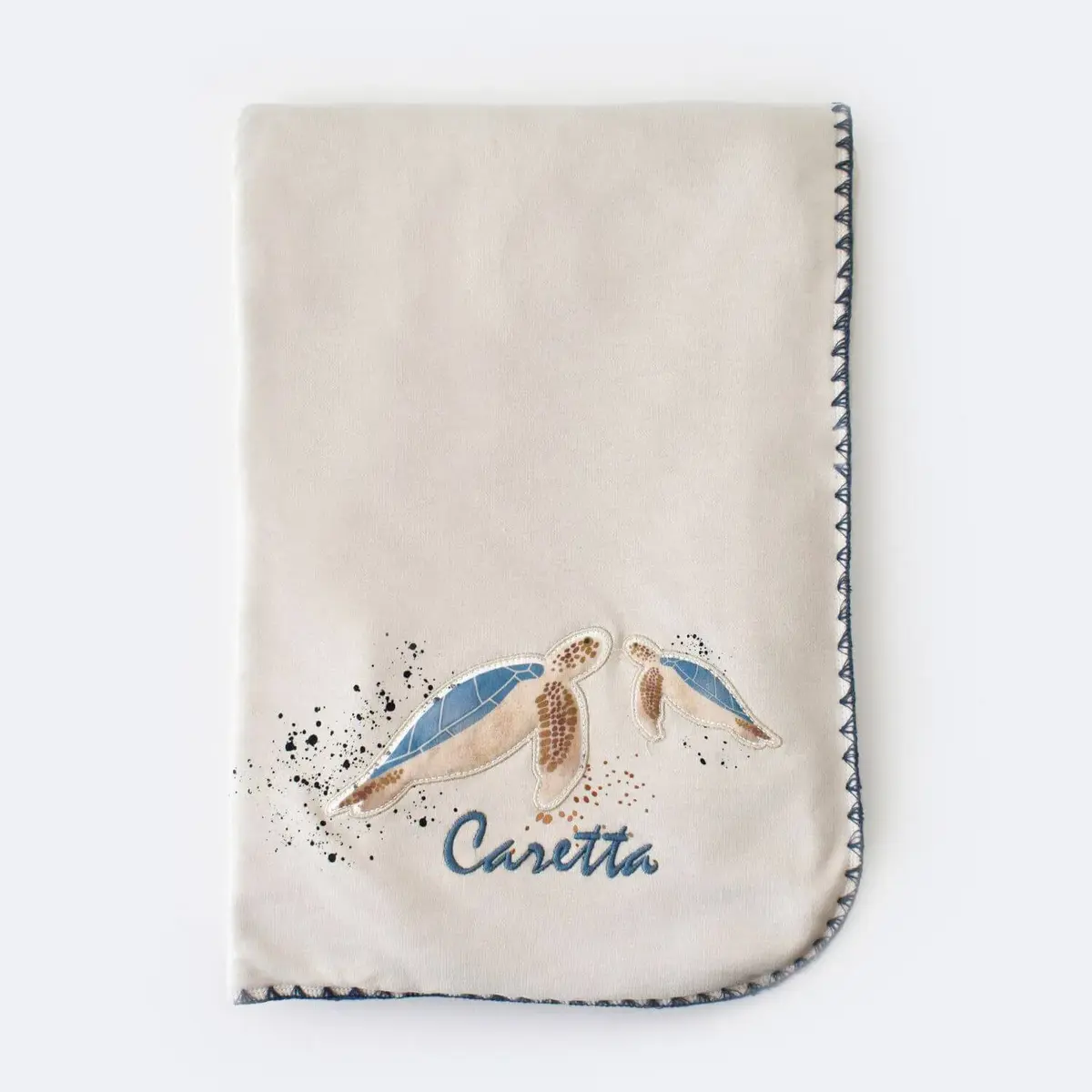 Bibaby Battaniye Welsoft Organik Caretta In Live Taş