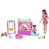Barbie  Bebek Bakıcısı Skipper Oyun Evi Seti