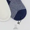 Bibaby Çorap Soket 3lü Bistyle Pati Penye İndigo