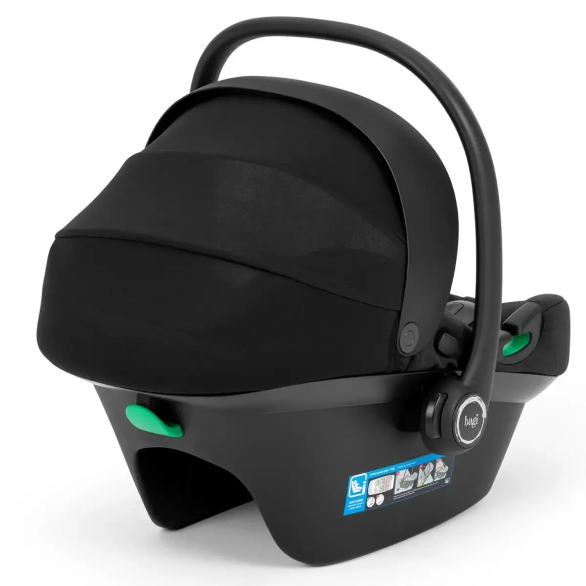 Bagi Capsule I-Size Oto Koltuğu 0-13 Kg Black Bagi Capsule I-Size Oto Koltuğu 0-13 Kg Black