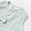 Bibaby Organik Yelek Pretty Ears Bunny Mint - Ekru