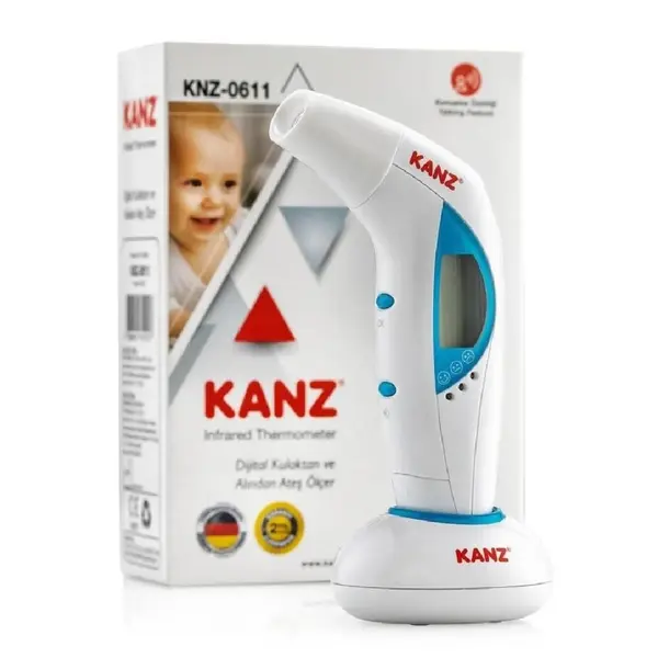 Kanz 0611 Dijital Kulaktan ve Alından Ateş Ölçer