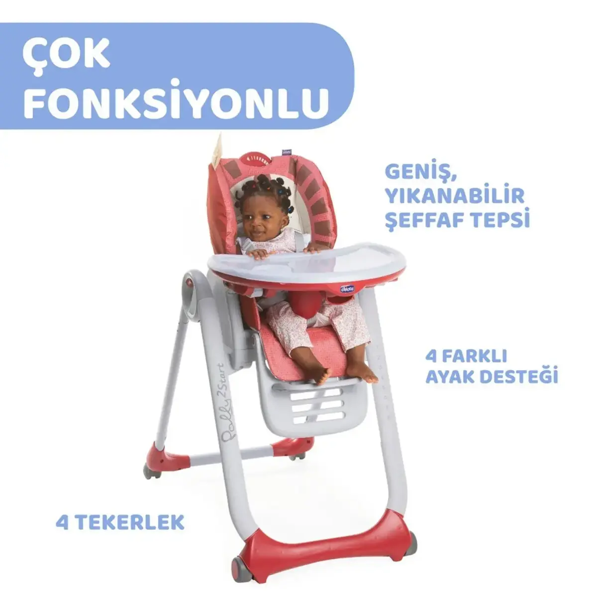 Chicco Polly 2 Start Mama Sandalyesi Lion