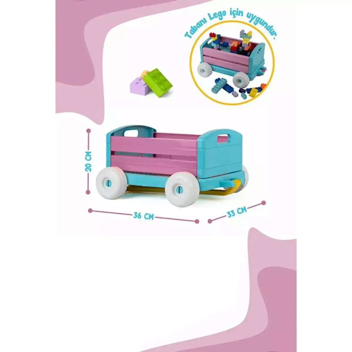 Babycim Çek Çek Arabam Pembe
