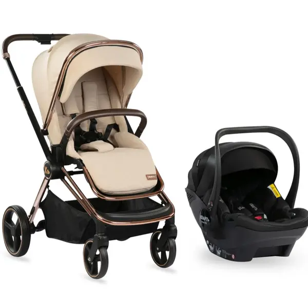 Kraft Quenn Travel Sistem Bebek Arabası Beige