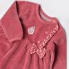Bibaby Elbise Kadife Organik Little Love Rose Dry