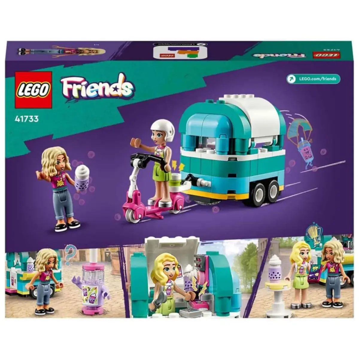 LEGO Friends Seyyar İnci Çayı Dükkanı Oyuncak Yapım Seti 41733