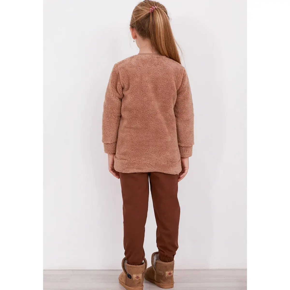 Arnetta Anne - Kız Pijama Takımı Sütlü Kahve