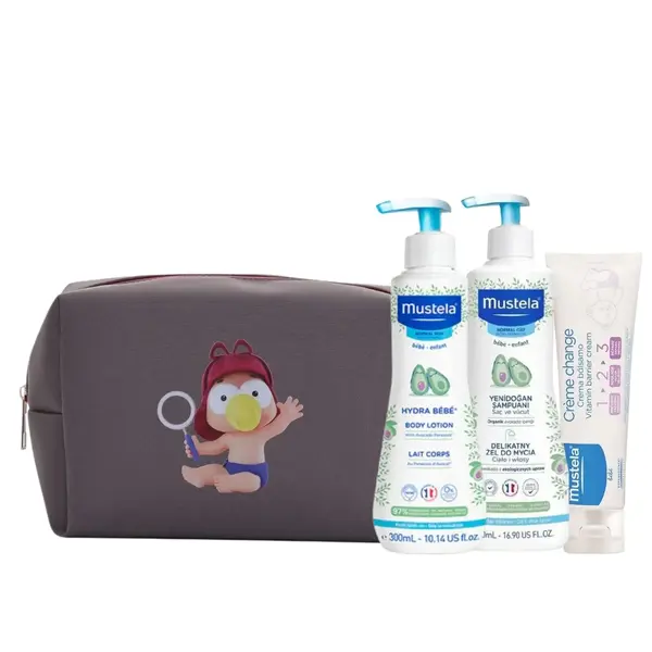 Mustela Çanta Hediyeli Set (Antrasit)