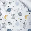 Momys Care Uzay Yolculuğu Sevimli Hayvanlar Bebek Nevresim Takımı 100x150 Cm