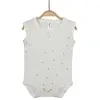 Hvc Atlet Body Jakarlı Yıldızlı Krem