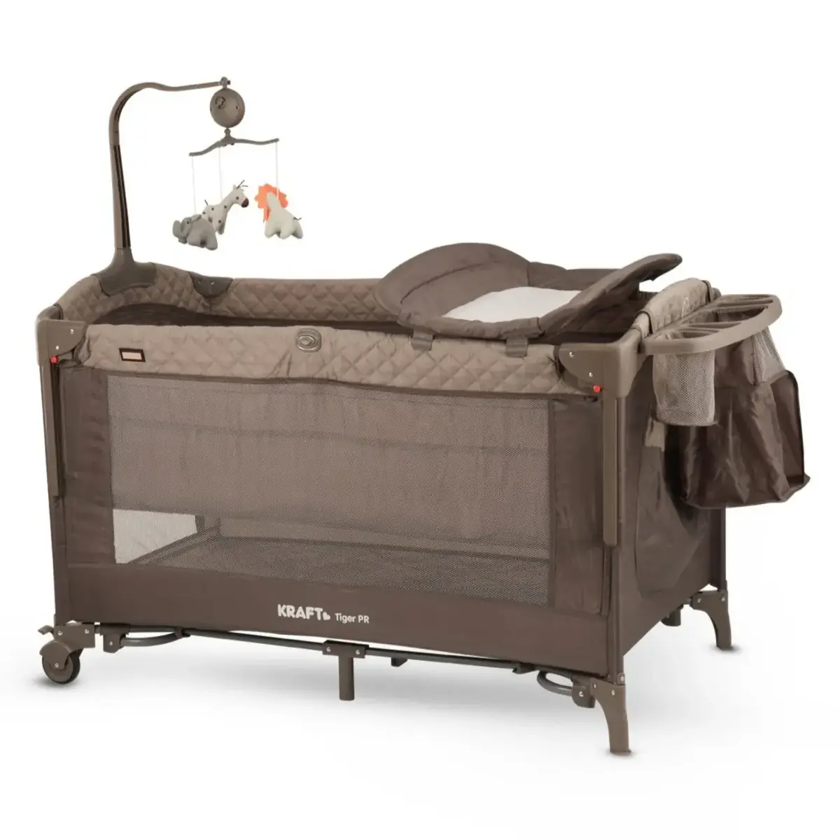 Kraft Tiger Pr Anne Yanı Oyun Parkı 70x120 cm Light Beige