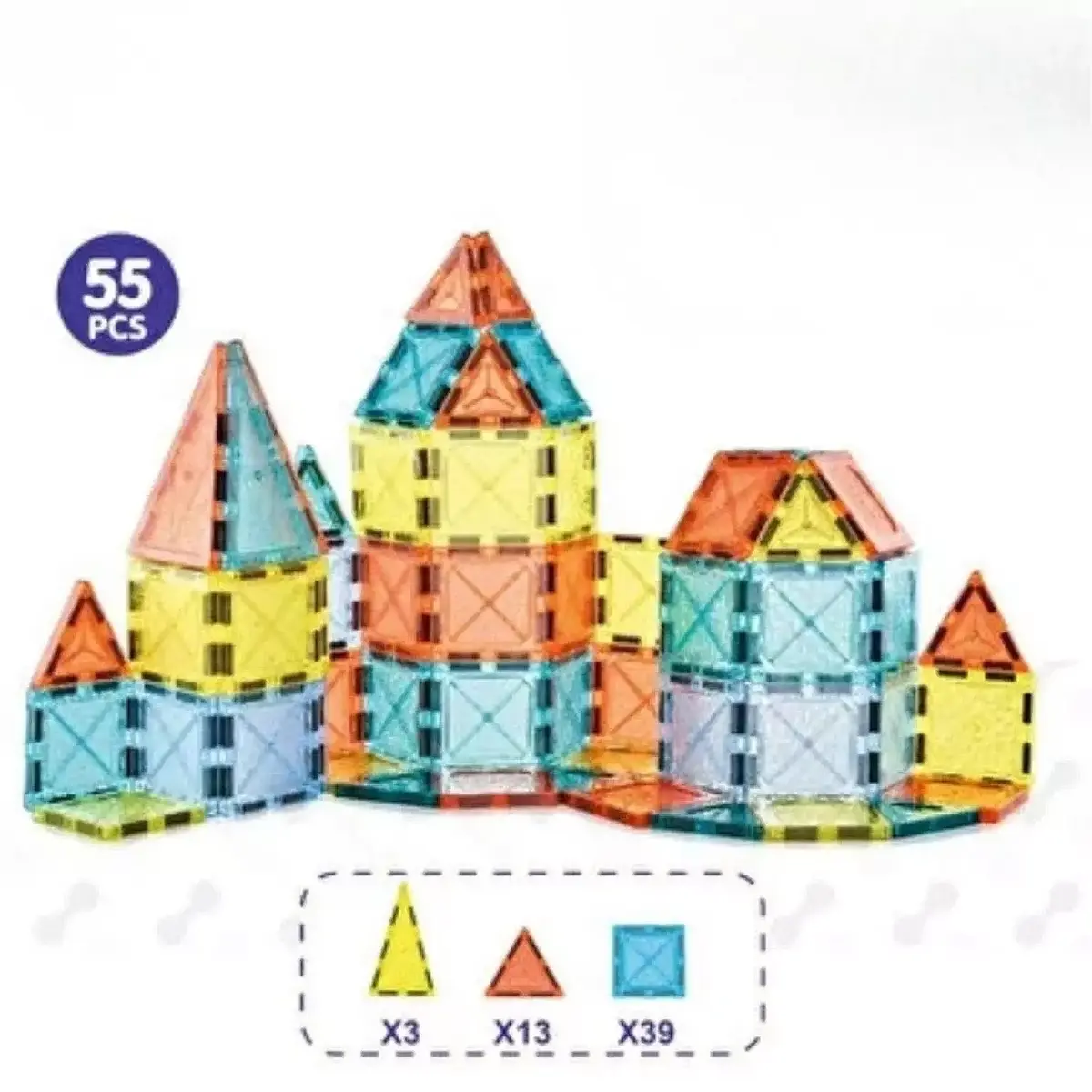 Manyetik Blok 5.5cm 55 Parça
