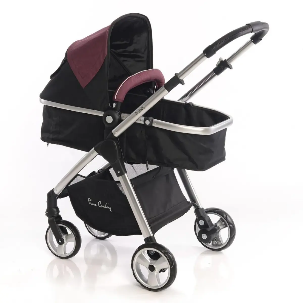 Pierre Cardin Trendy Travel Sistem Bebek Arabası Bordo