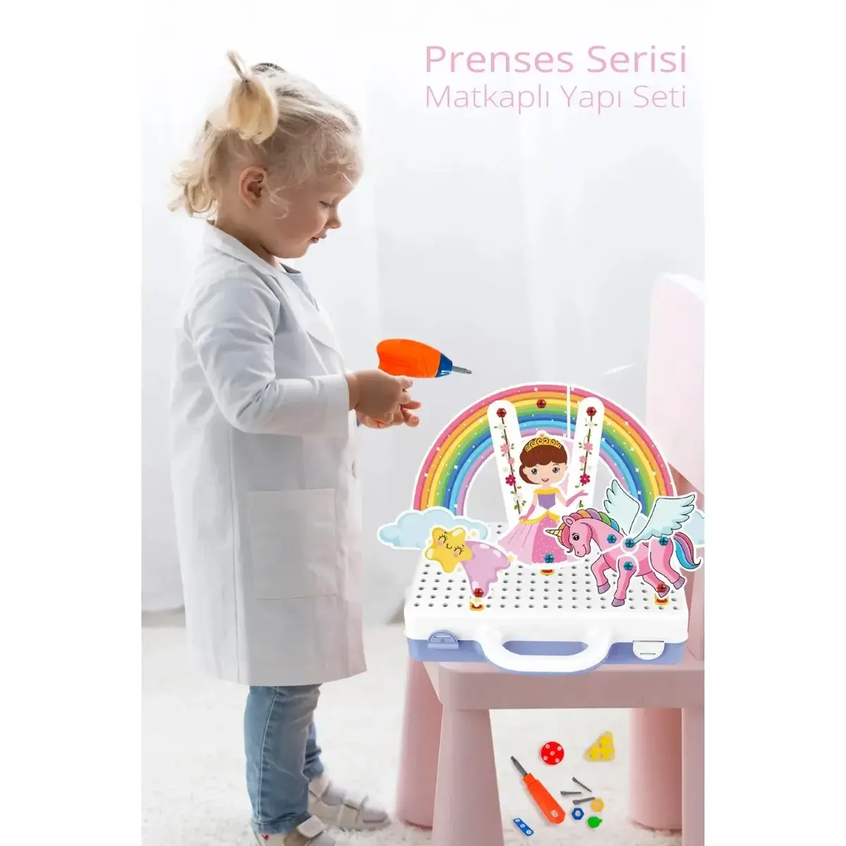 Eğitici Matkap Seti Unicorn 3D Stem Creative