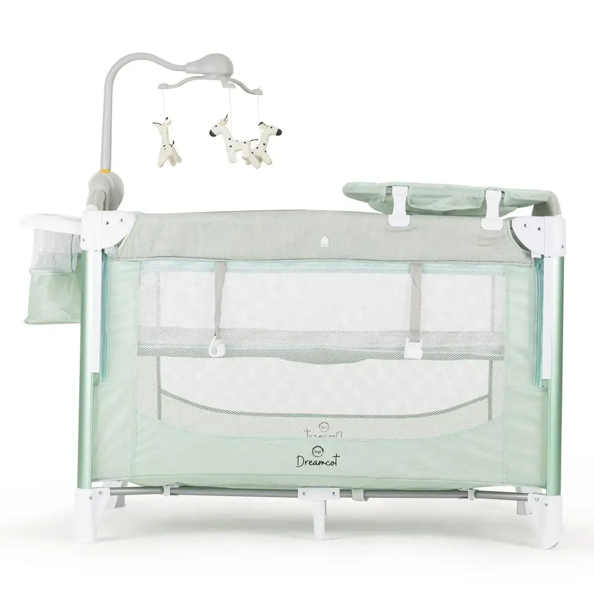 Bagi Dreamcot Anne Yanı Oyun Parkı 70x110 cm Green