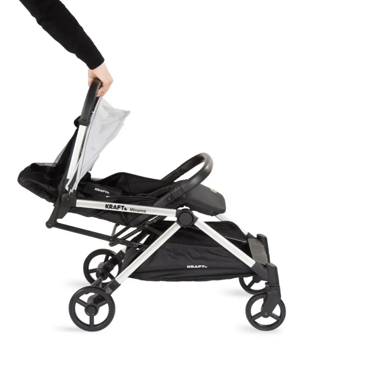 Kraft Minorca Bebek Arabası Grey Melange