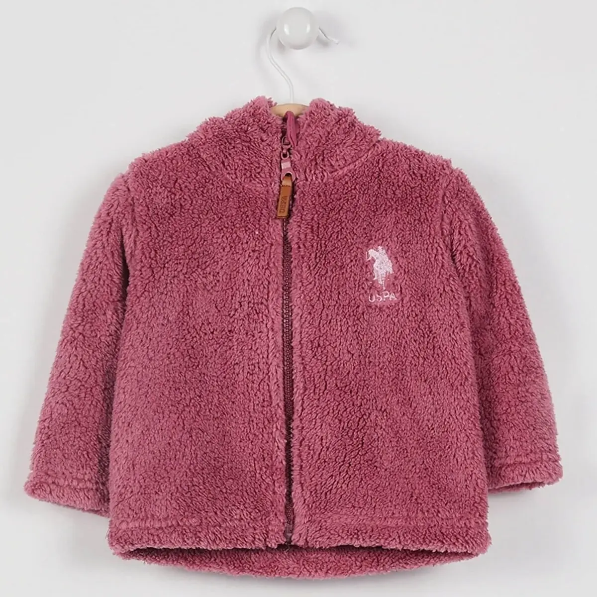 U.S. Polo Hırka Kapşonlu Gül Kurusu