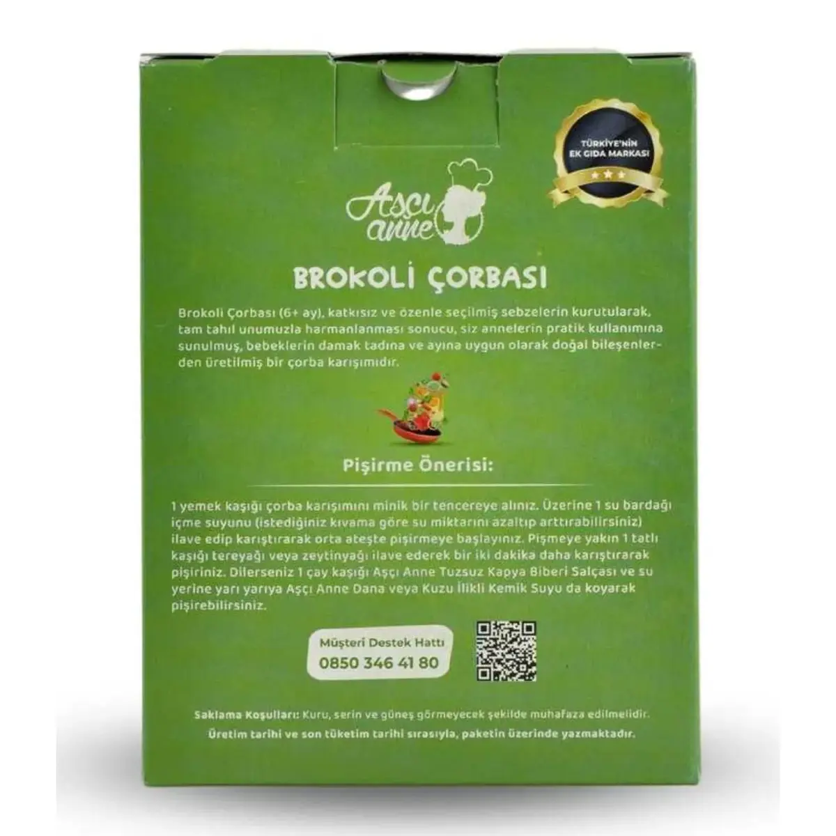 Aşçı Anne Brokoli Çorbası 150 gr